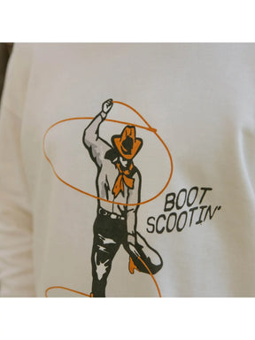 Sendero Provisions Co Boot Scootin’ Cowboy Sweatshirt