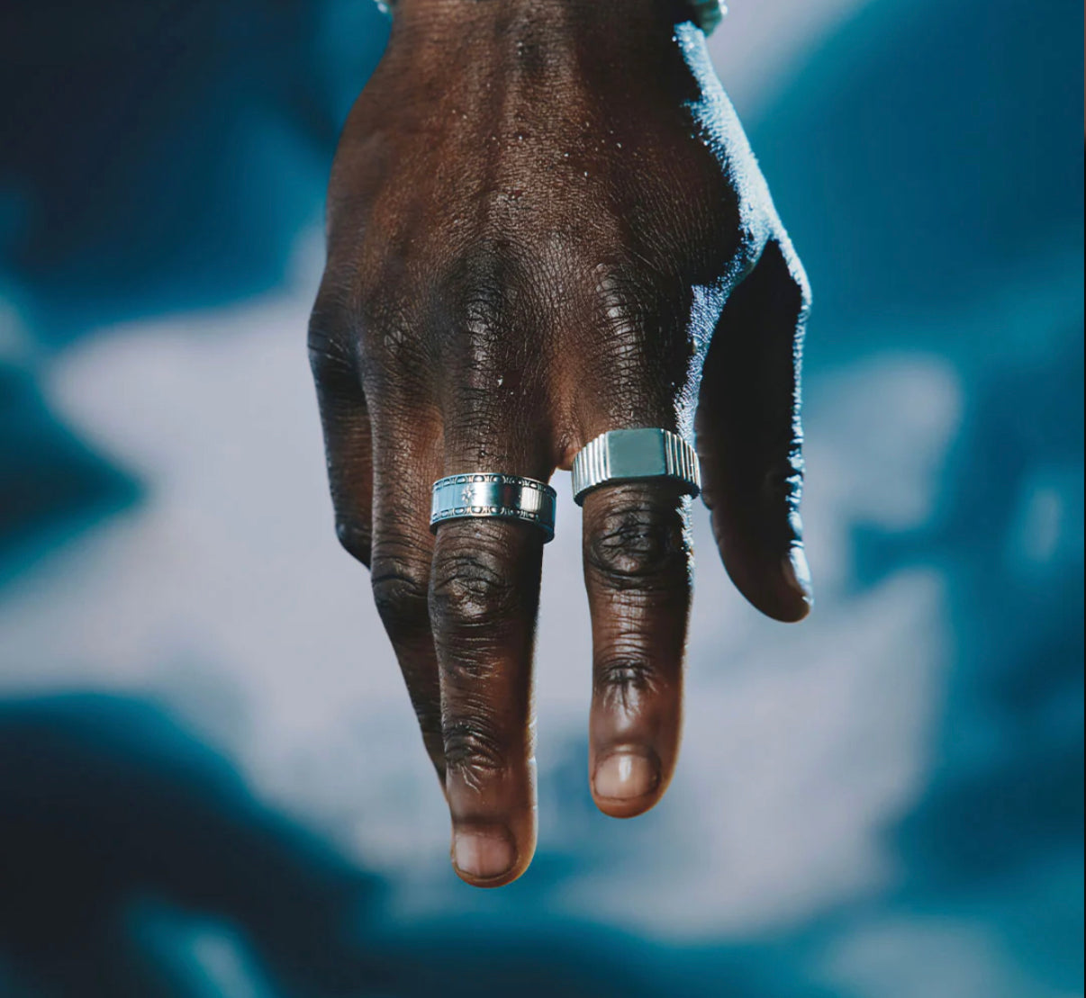 Serge De Nimes Silver Artemis Ring