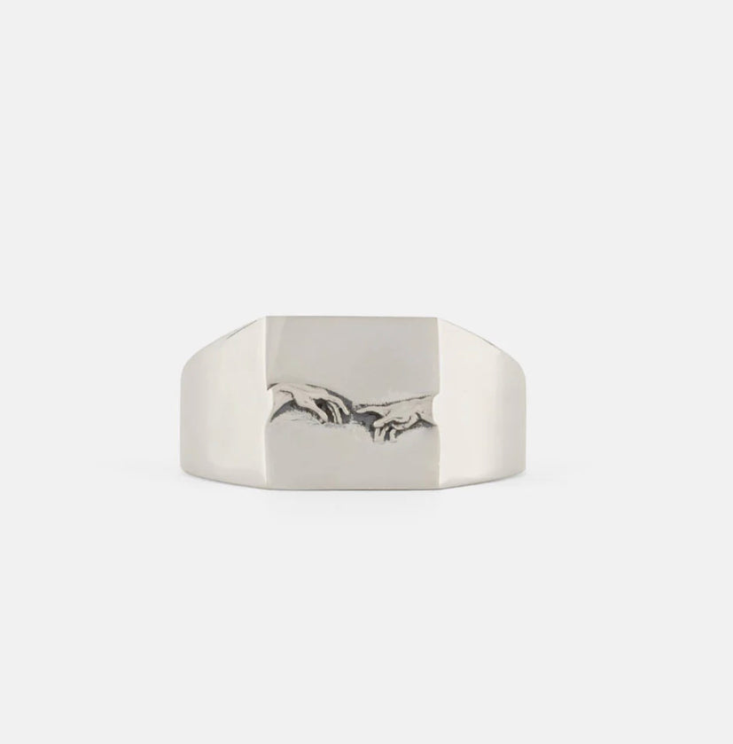 Serge De Nimes Silver Creation Ring