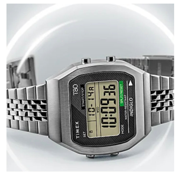 TIMEX T80 Stainless Steel 36mm Series - Silver