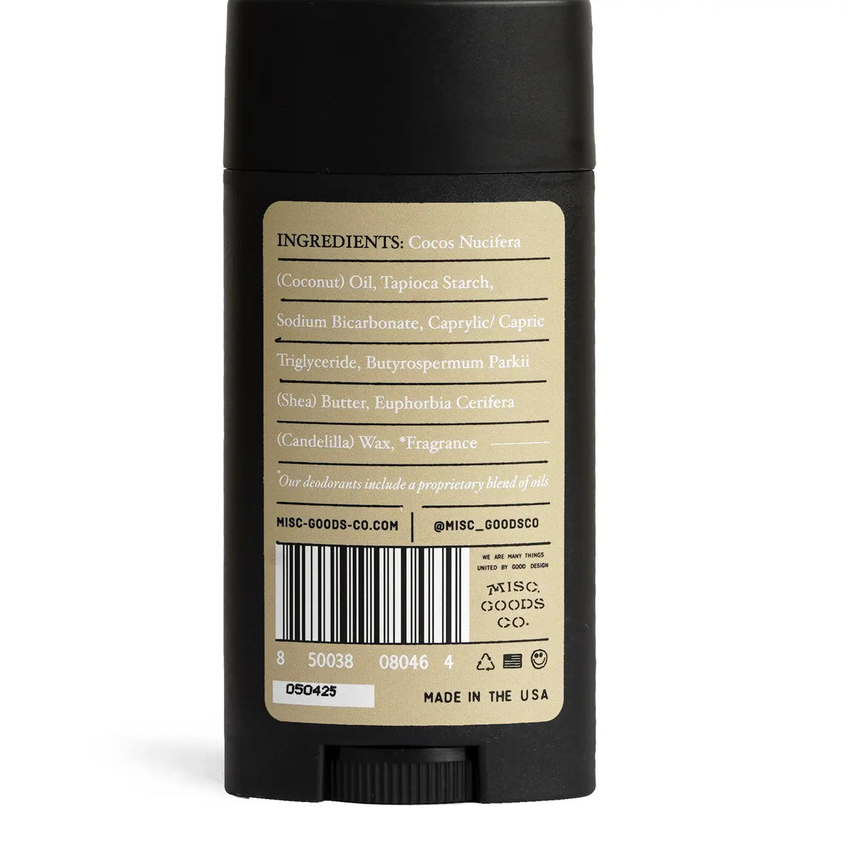 Misc Goods Co Meadowland Natural Deodorant