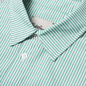 Peck & Snyder Relaxed Striped Tennis Long Sleeve Shirt