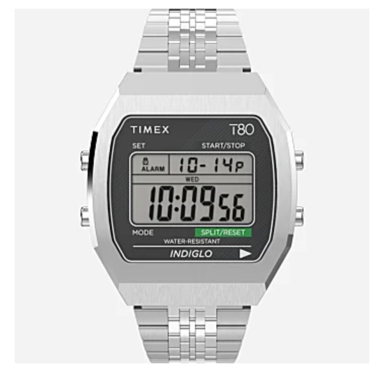 TIMEX T80 Stainless Steel 36mm Series - Silver