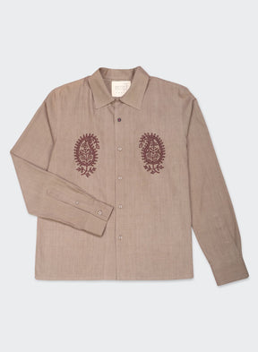 KARDO DESIGN Chintan Hand Embroidered Long Sleeve Shirt