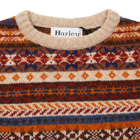 HARLEY OF SCOTLAND M3574/7 Fairisle Knit - Tusk (Excluded From ALL Discount Codes)