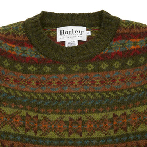 HARLEY OF SCOTLAND M3574/7 Fairisle Knit - Pineshadow (Excluded From ALL Discount Codes)