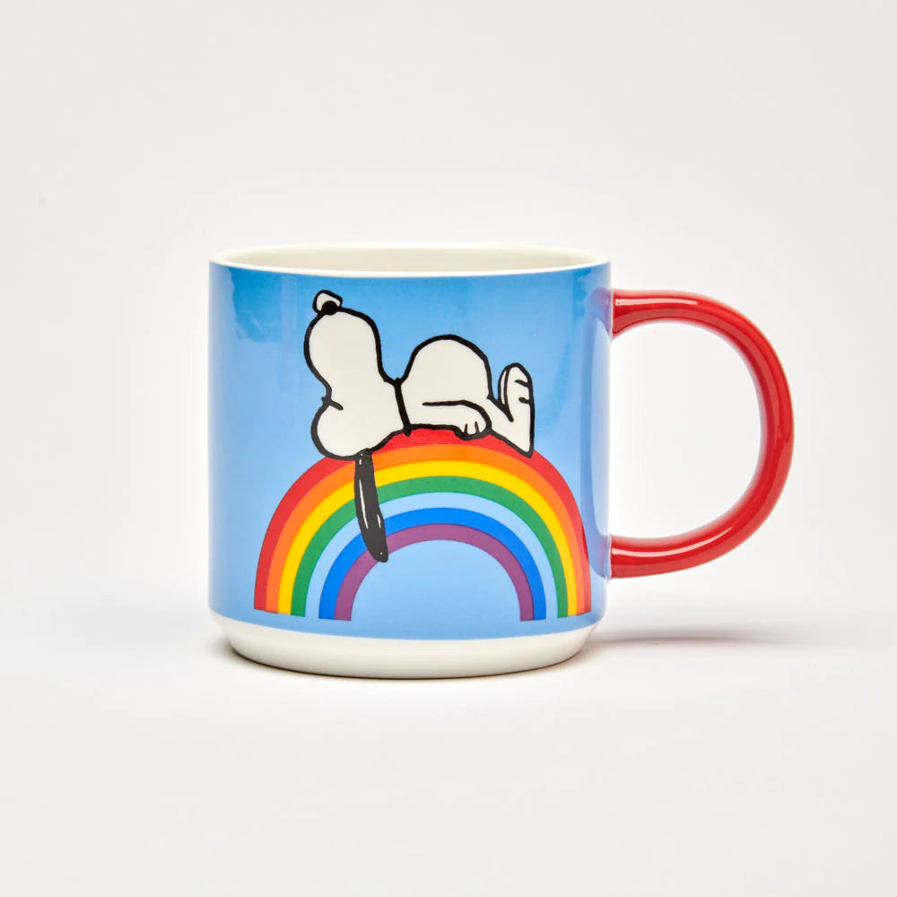 Magpie Line Snoopy Peanuts Mug - Good Vibes
