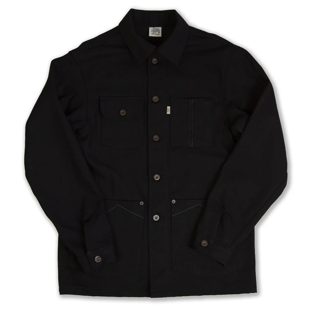 Railcar Fine Goods Black Denim Chore Jacket