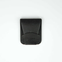 Kjøtt Supply Co. Vertical Minimalist Pueblo Nero Pocket Card Holder Stacked Logo , Card Holder, Kjøtt Supply Co., Working Title