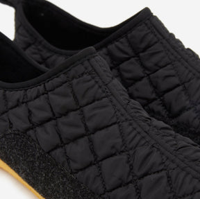 Gurus Quilted Valencia Roomshoes -Black/Lemon