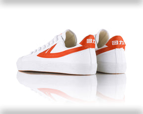 Warrior Shanghai White & Red Iconic Chinese Basketball Classic Trainer , Trainers, Warrior Shanghai, Working Title