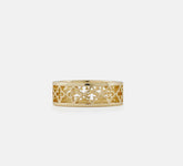 Serge DeNimes Gold Tudor Cross Ring