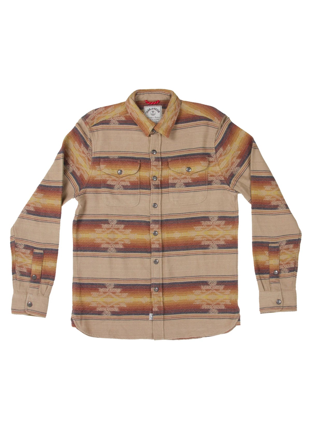Iron and Resin Klamath Flannel Shirt (Various Colours)