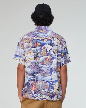 Eat Dust Aloha Japanese Fabric Mahala Rayon S/S Shirt