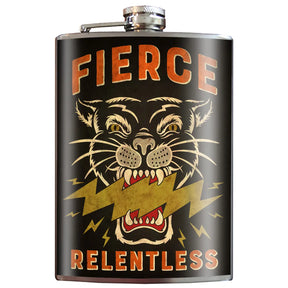 Stainless Steel Flask 8oz (Various Designs) , Cups, Trixie & Milo, Working Title