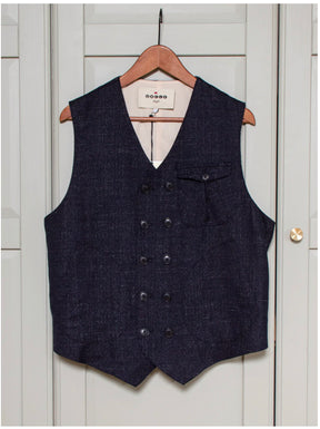 Uncle Bright George Midnight Waistcoat (Excluded from Discount Codes)