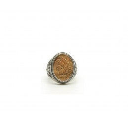 Blackpearl Creations Signet Ring - Indian Penny