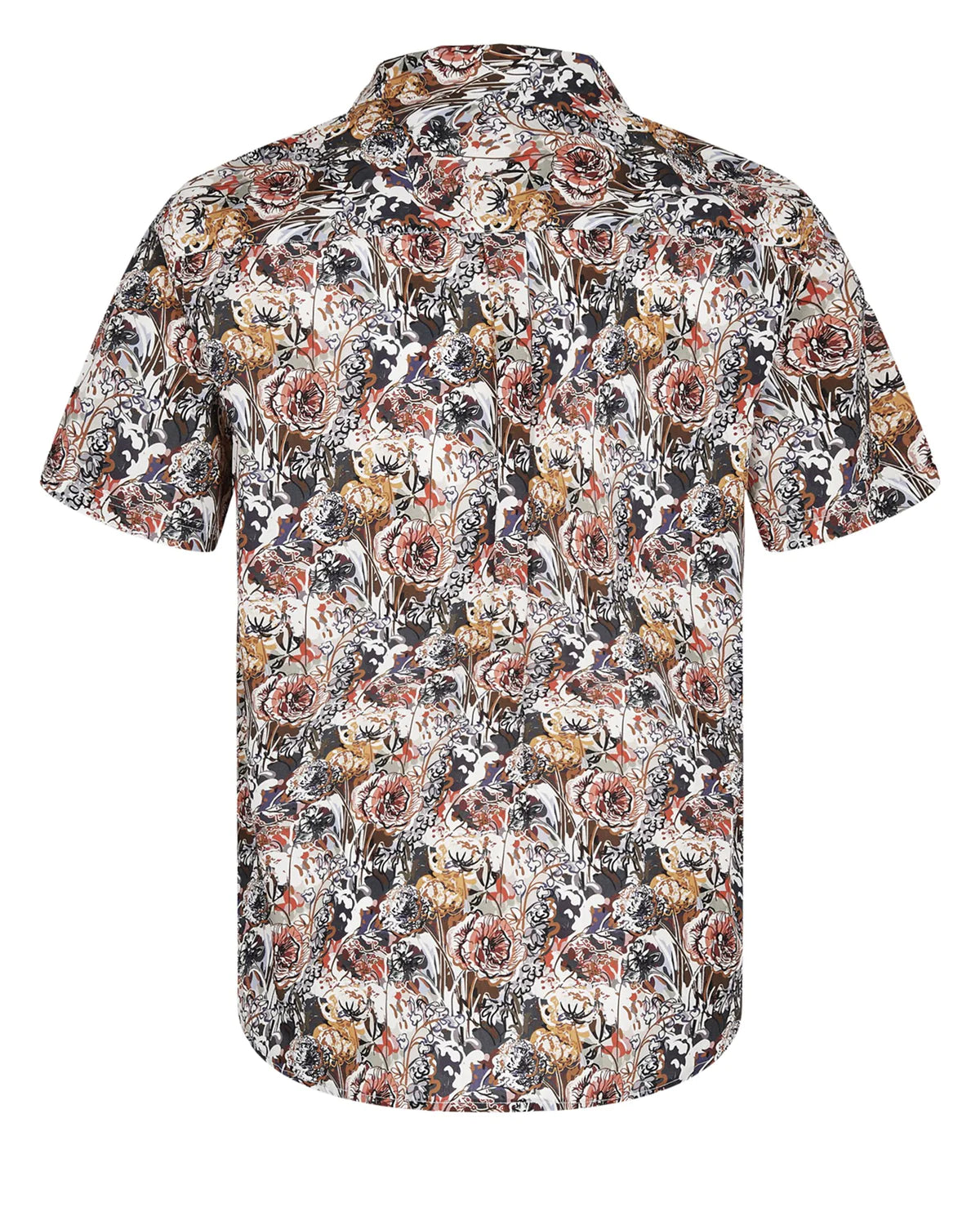 Anerkjendt Akleo S/S Poplin Shirt - Floral