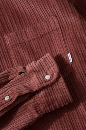 Edmmond Studios Salmon Pink Cord Shirt