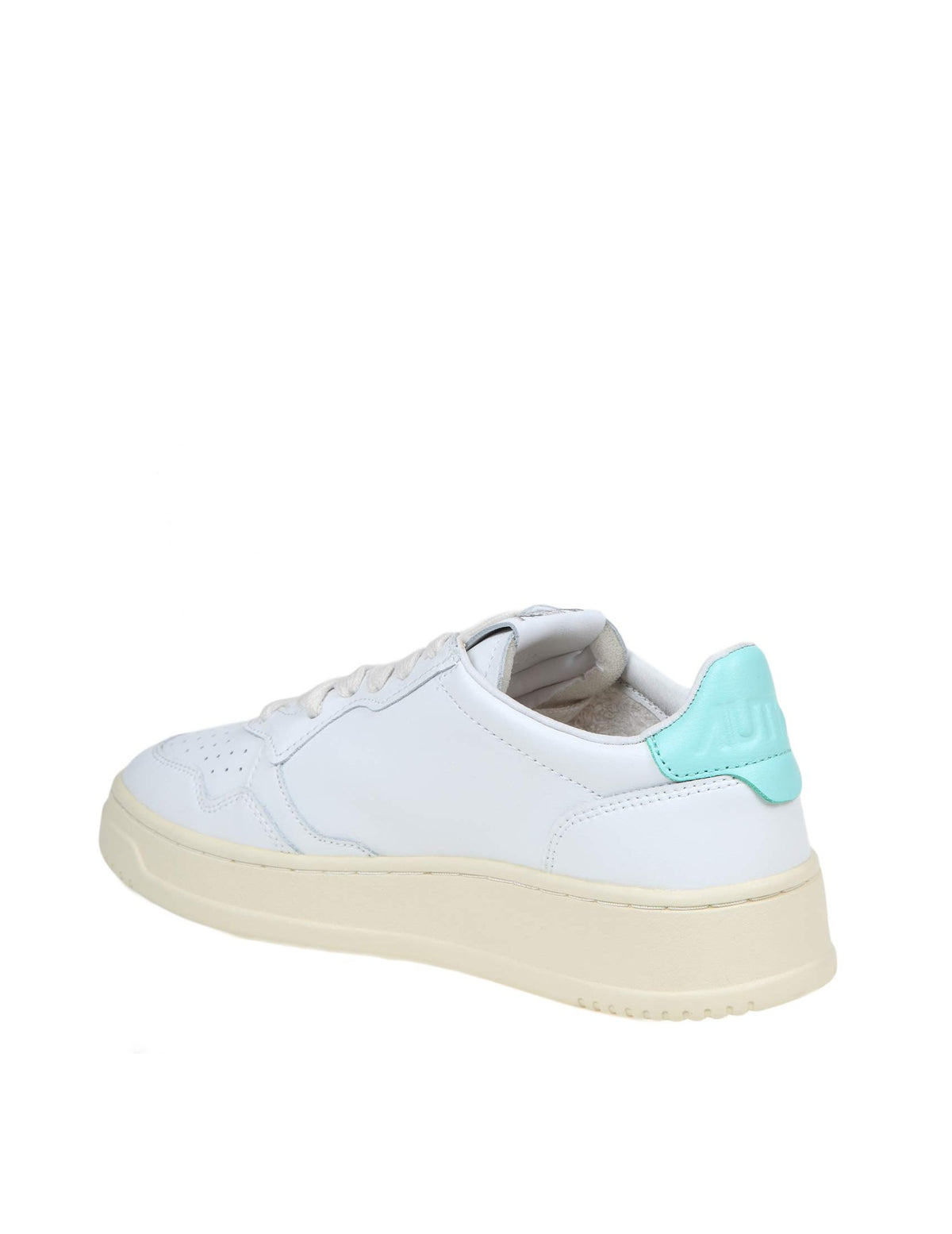 Autry Action Shoes Low Man Leather - Turquoise