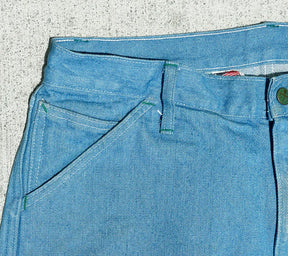 Left Field NYC 70’s Rodeo Work Uniform Blue Denim (Excluded from all discount codes)