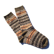 Anonymousism Japan Socks Old Pattern Crew (Various Colours)