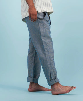 Outland Wear France Yoga Trouser - Hickory Stripe