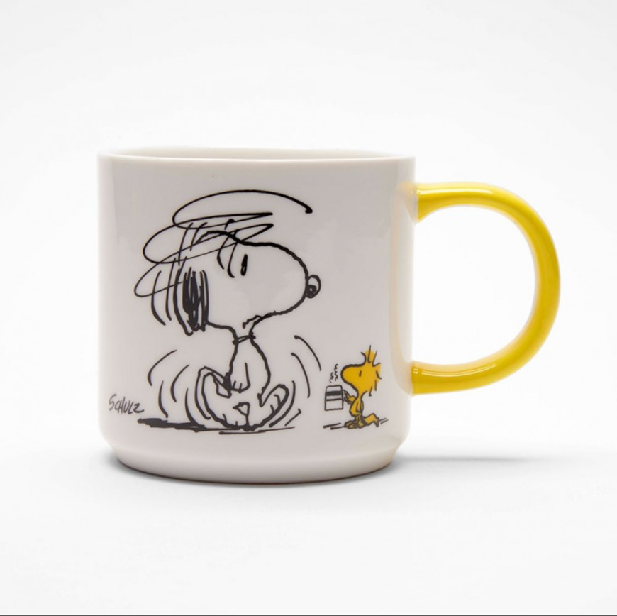 Magpie Line Snoopy Peanuts Mug - Coffee
