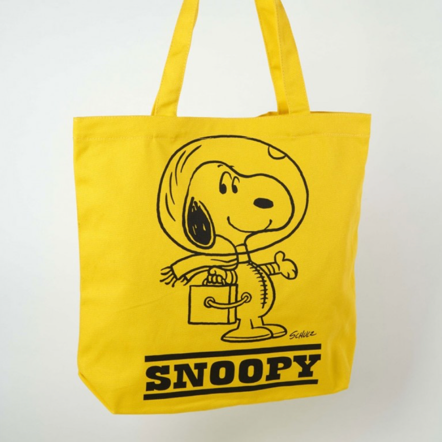 Magpie Line Snoopy & Peanuts Tote Bag - Space Snoopy