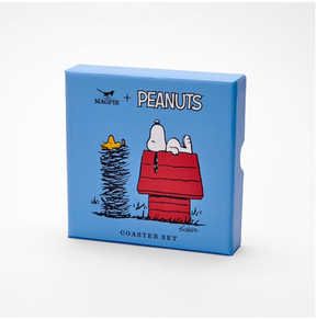Magpie Line Peanuts Coaster Set Of 4