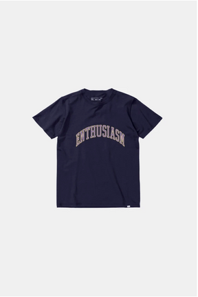 Edmmond Studios Enthusiasm T-Shirt - Navy , Short Sleeve, Edmmond Studios, Working Title