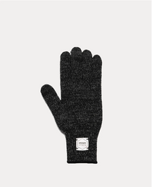 Upstate Stock Made In NYC Ragg Wool Gloves - BLACK