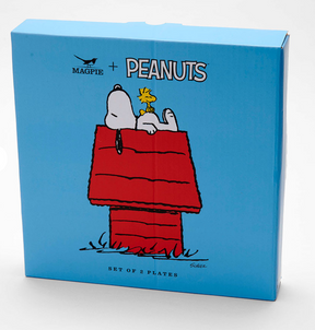 Magpie Line Two Set - Snoopy Plates