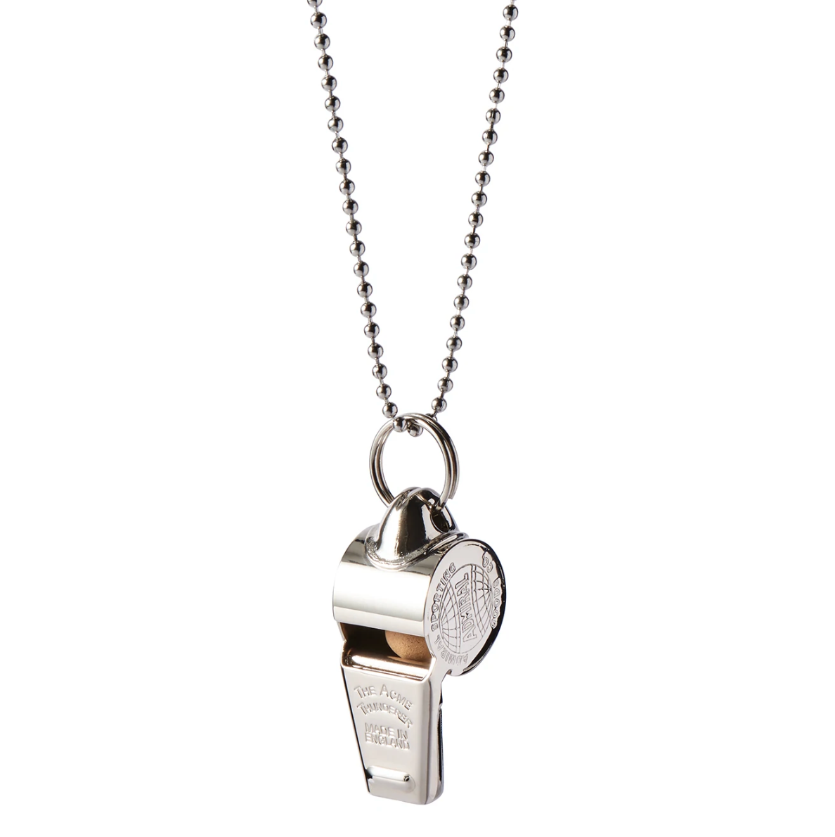 Acme x Admiral Goods Whistle Necklace Charm (No Chain included) - Silver , Necklaces, Admiral, Working Title