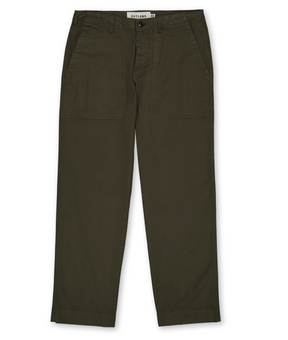 Outland Wear France Fatigue Twill Trousers Pantalon - Khaki , Trousers, Outland, Working Title