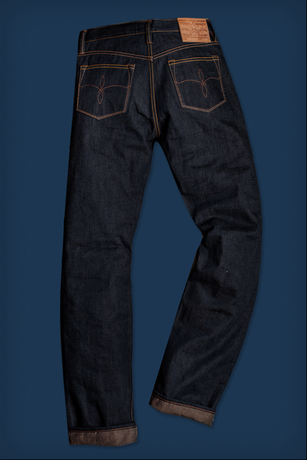 The Old Blue Co 8.25" cut - 16oz Extra Slub Okayama ID X BR Jean , Jeans, Old Blue Co, Working Title