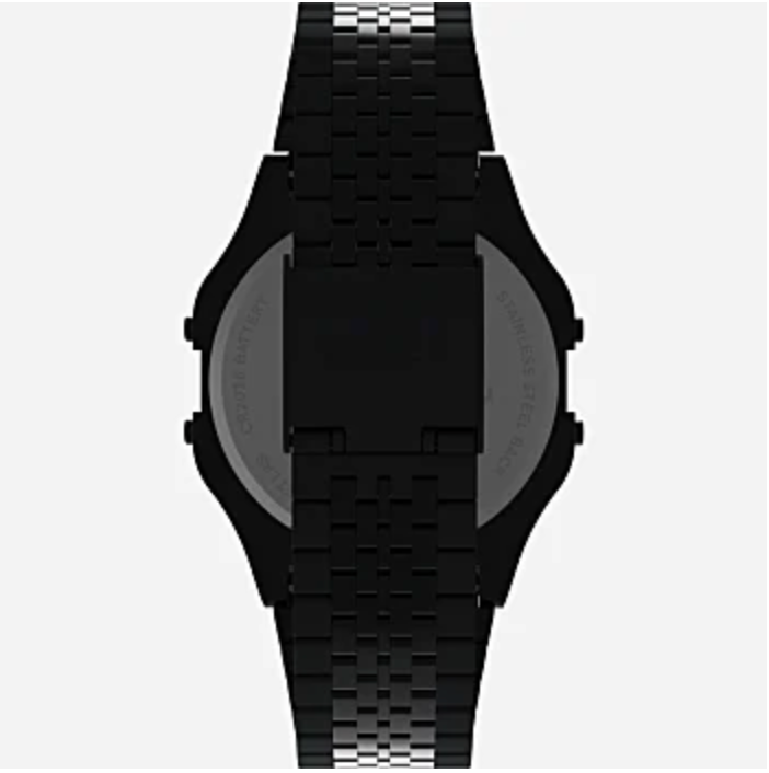 Timex T80 x Space Invaders™ 34mm Stainless Steel Bracelet Watch - Black