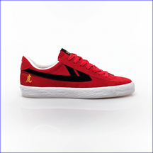 Warrior Shanghai Dime Year Of The Tiger Suede Basketball Shoe - Red/Black