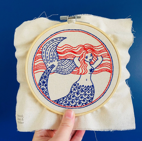 Hook Line & Tinker Embroidery Sets - Mermaid