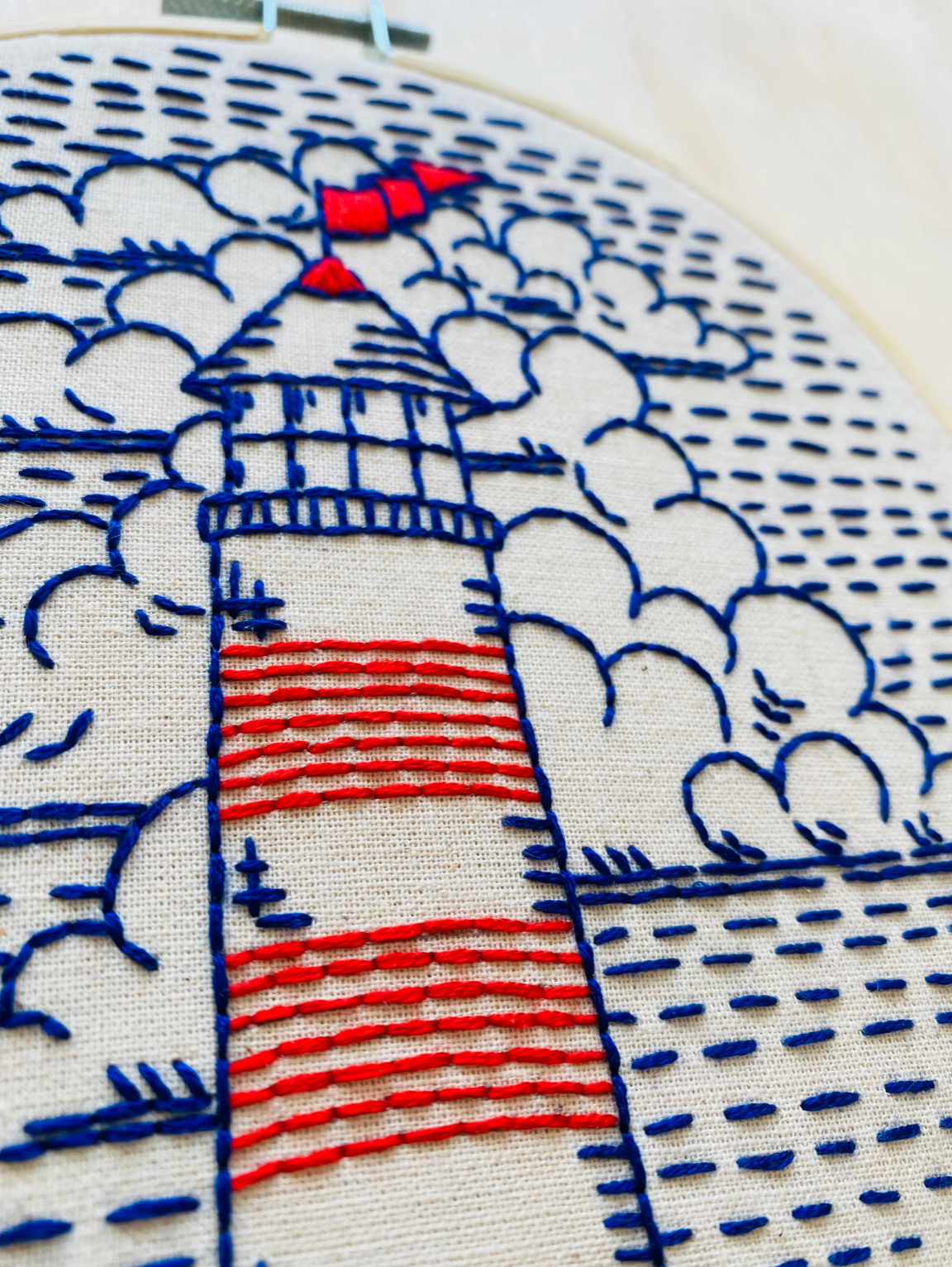 Hook Line & Tinker Embroidery Sets - Lighthouse