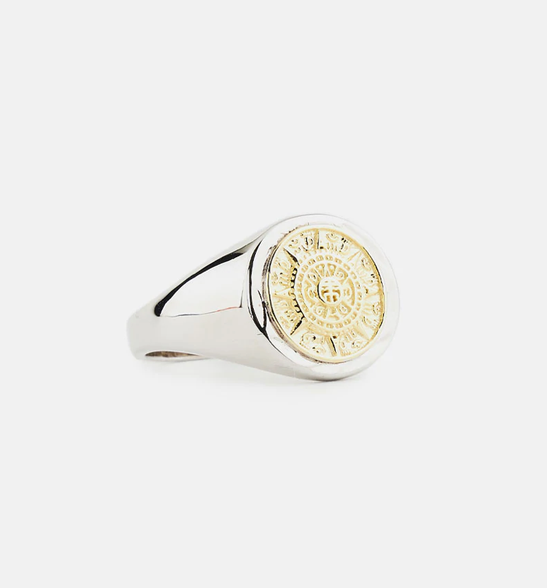 Serge Denimes Compass Sterling Silver Ring