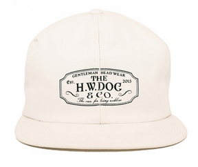 H W Dog & Co Trucker D-0004 Cap - White , Caps, H W Dog & Co, Working Title