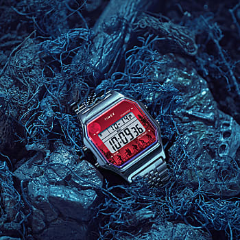 Timex T80 X Stranger Things 34mm Stainless Steel Strap 