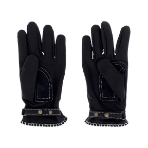 Kytone Black CE Leather Gloves