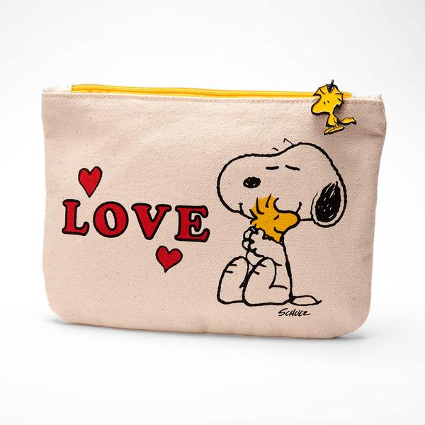 Magpie Snoopy & Peanuts Pouch - LOVE , Pouch, Magpie, Working Title