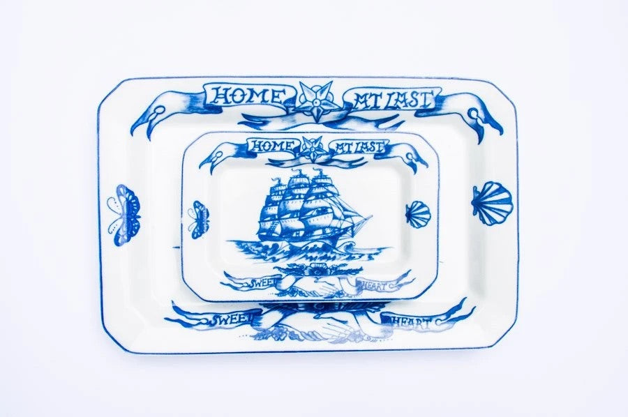 By Mutti Home At Last 34cm Platter , Ceramics, By Mutti, Working Title